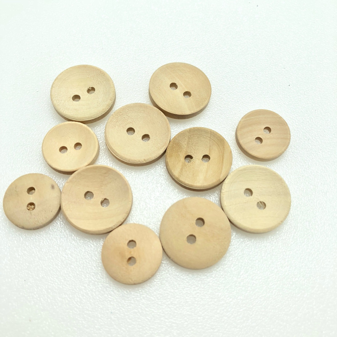 15mm18mm原木色碗扣服饰纽扣木纽扣