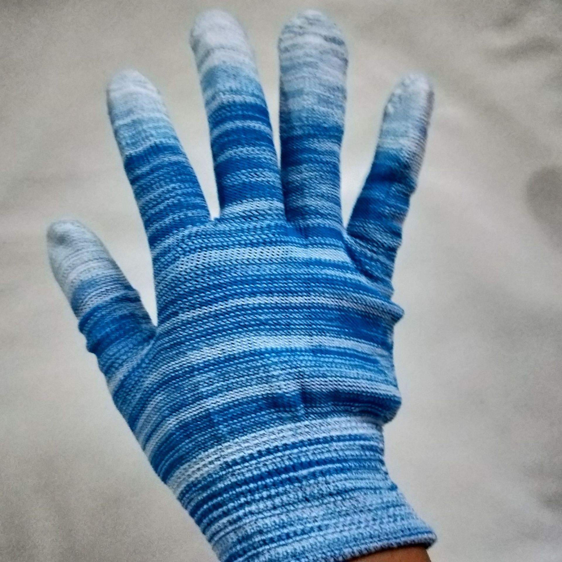 1元2元店涂胶手套 涂指手套 彩色针织手套 女士手套线手套