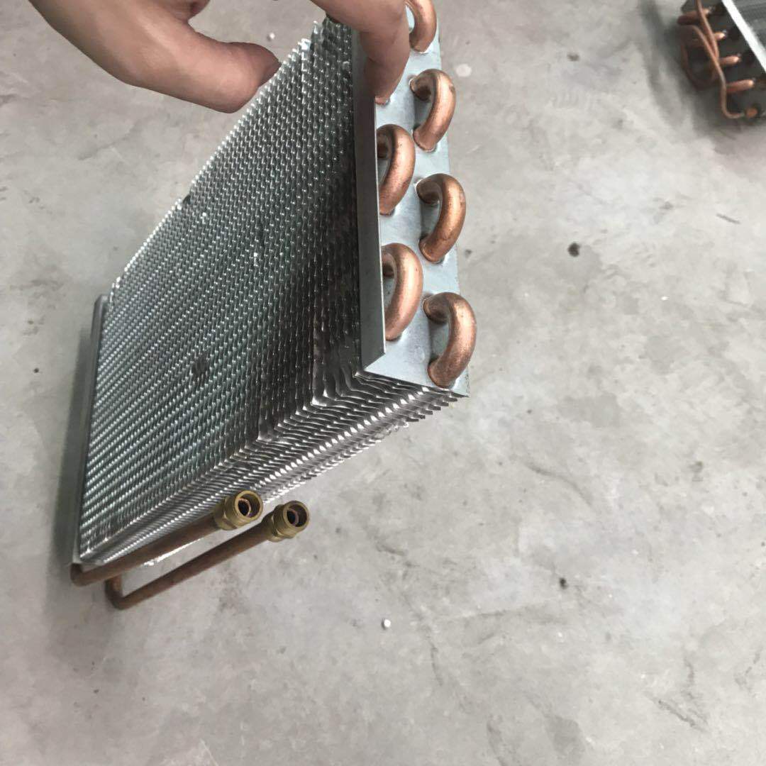 小型冰箱风冷翅片铜管翅片蒸发器厂家批量生产