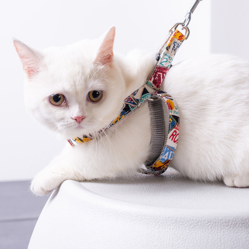 Cat Rope Bohemian Adjustable Anti Breaking Loose Safety Rope Hair Generation Pet and Gardening and Supplies Cat and Cat