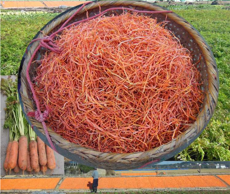 安徽庐江特产胡萝卜丝红萝卜丝红萝卜干农家自然晒干脱水蔬菜