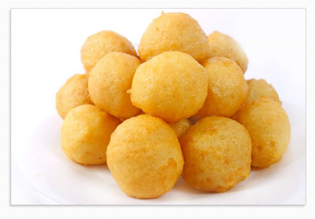 安井炸鱼蛋咖喱黄金鱼旦关东煮弹牙鱼丸200粒/包速冻火锅食材商用