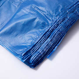 塑料袋大号蓝色马甲背心袋手提方便袋超市购物外卖打包袋定制logo