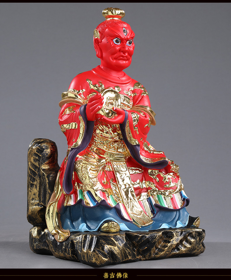 树脂佛像太阴神像 16寸 太阴娘娘 星君 日月星君供奉摆件