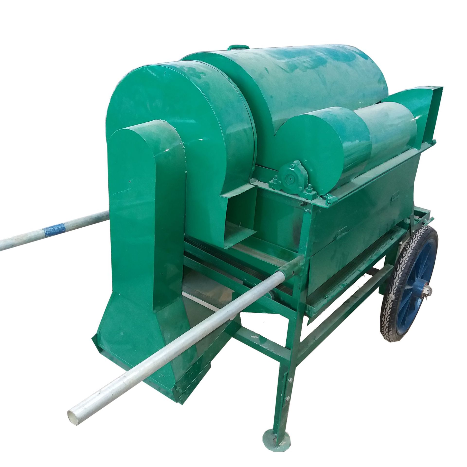 全喂入式农用水稻脱粒机 批发多功能移动小米脱粒机 油菜籽脱粒机