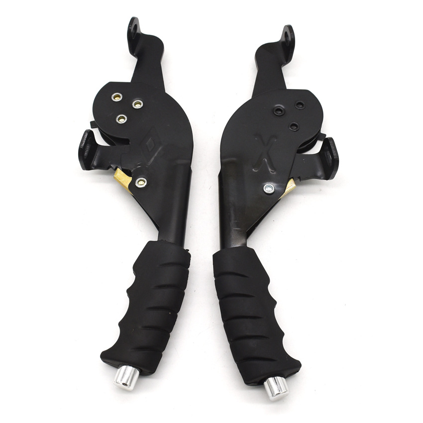 电动三轮车棚车封闭车蜗牛手刹正反手刹1.2厚防尘罩手刹刹把