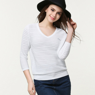 黑色条纹空调衫