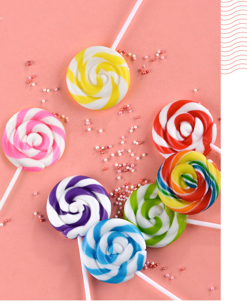 波板彩虹棒棒糖糖果圣诞卡通硬糖生日礼物幼儿园生日派对零食批发