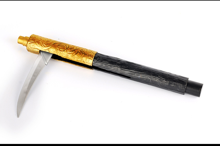 刺客信条6 枭雄/辛迪加 cosplay武器 1:1 拐杖 拐剑袖箭