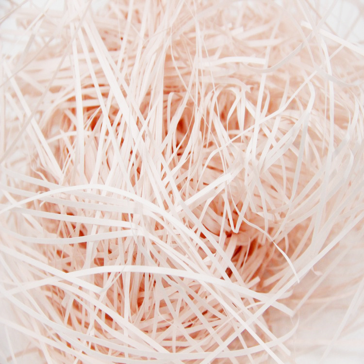 促销新款彩色纸丝拉菲草情人节水果礼盒包装填充防震材料源头工厂