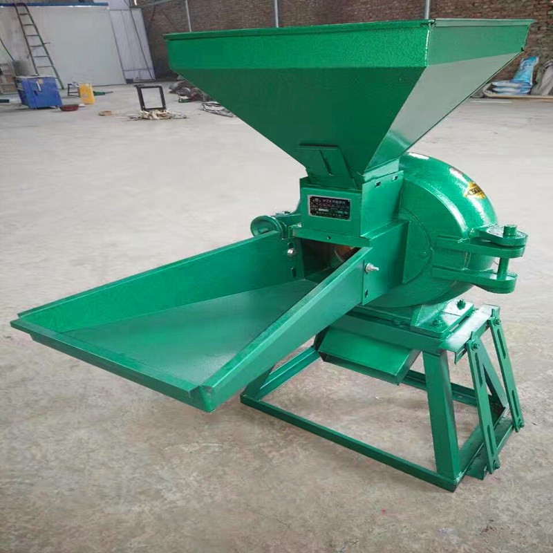 直销320型齿盘式粉碎机 噪音小花椒调味料粉碎机 自吸除尘磨粉机