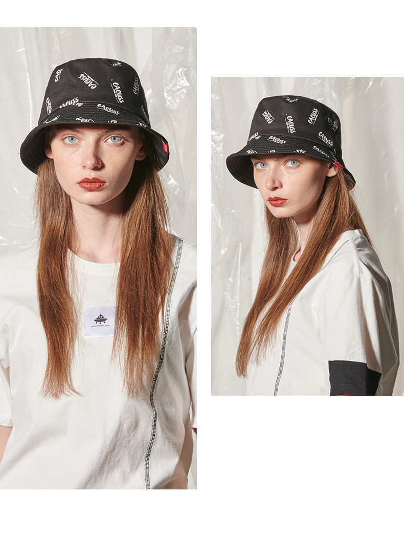 渔夫帽定制女日系遮脸大檐遮阳韩版出游遮阳帽户外男女盆帽