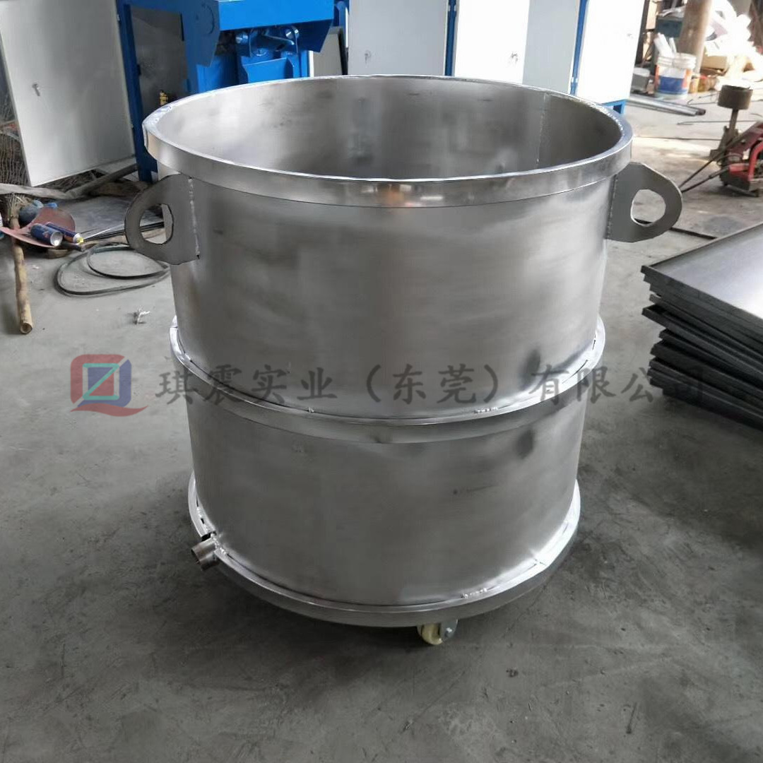 不锈钢油漆搅拌桶 分散机专用不锈钢移动拉缸 东莞厂家直销