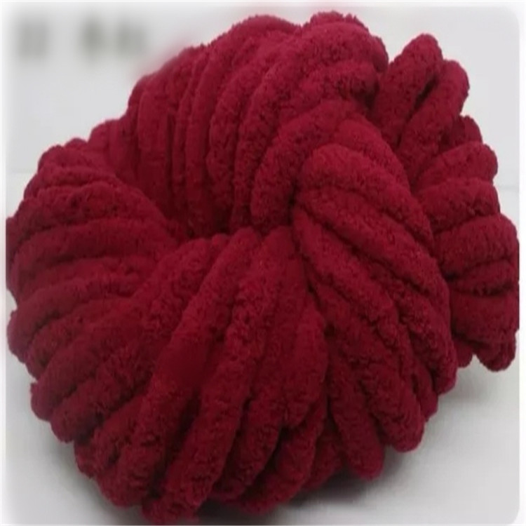 Amazon Ins Pop DIY Chenille Bold Iceland Yarn Yarn Coarse Yarn Blanket Hand-Woven Mat Wish