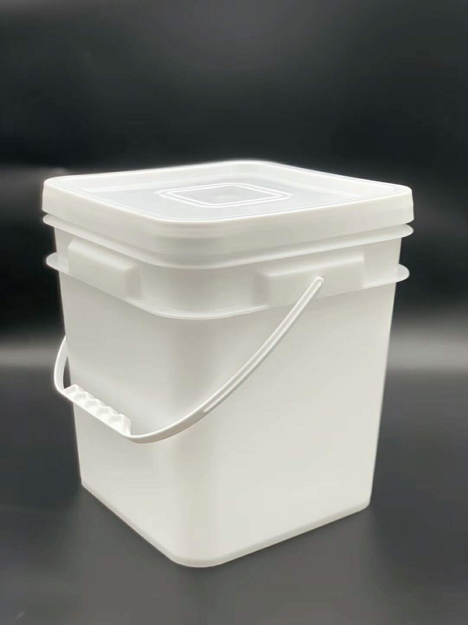 10升10公斤塑料桶涂料油墨胶水色浆桶方桶大口桶果酱配料奶油