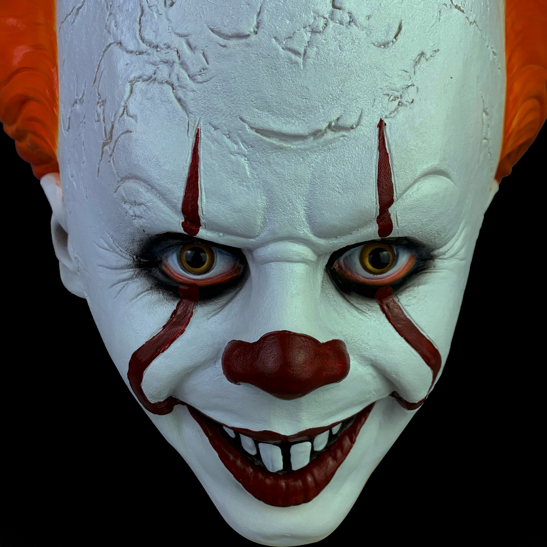 厂家现货新款小丑回魂2面具恐怖头套 cosplay万圣节头套恐怖面具