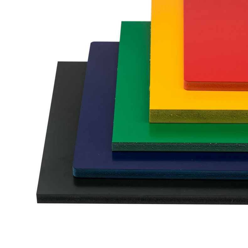 厂家批发环保无铅pvc共挤板 共挤pvc模板 pvc结皮发泡板