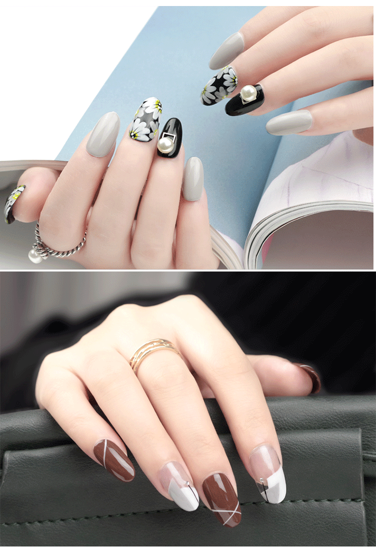 美甲金属胶8ml瓶装美甲光疗甲油胶镜面甲油包边勾线拉线彩绘胶厂