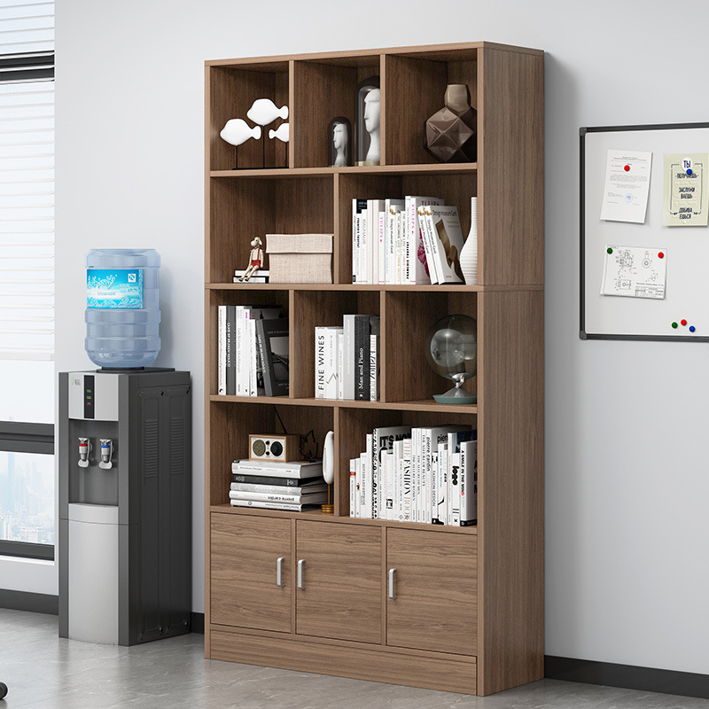 书柜书架落地简约桌上现代简易卧室置物架办公家用大容量高款书架