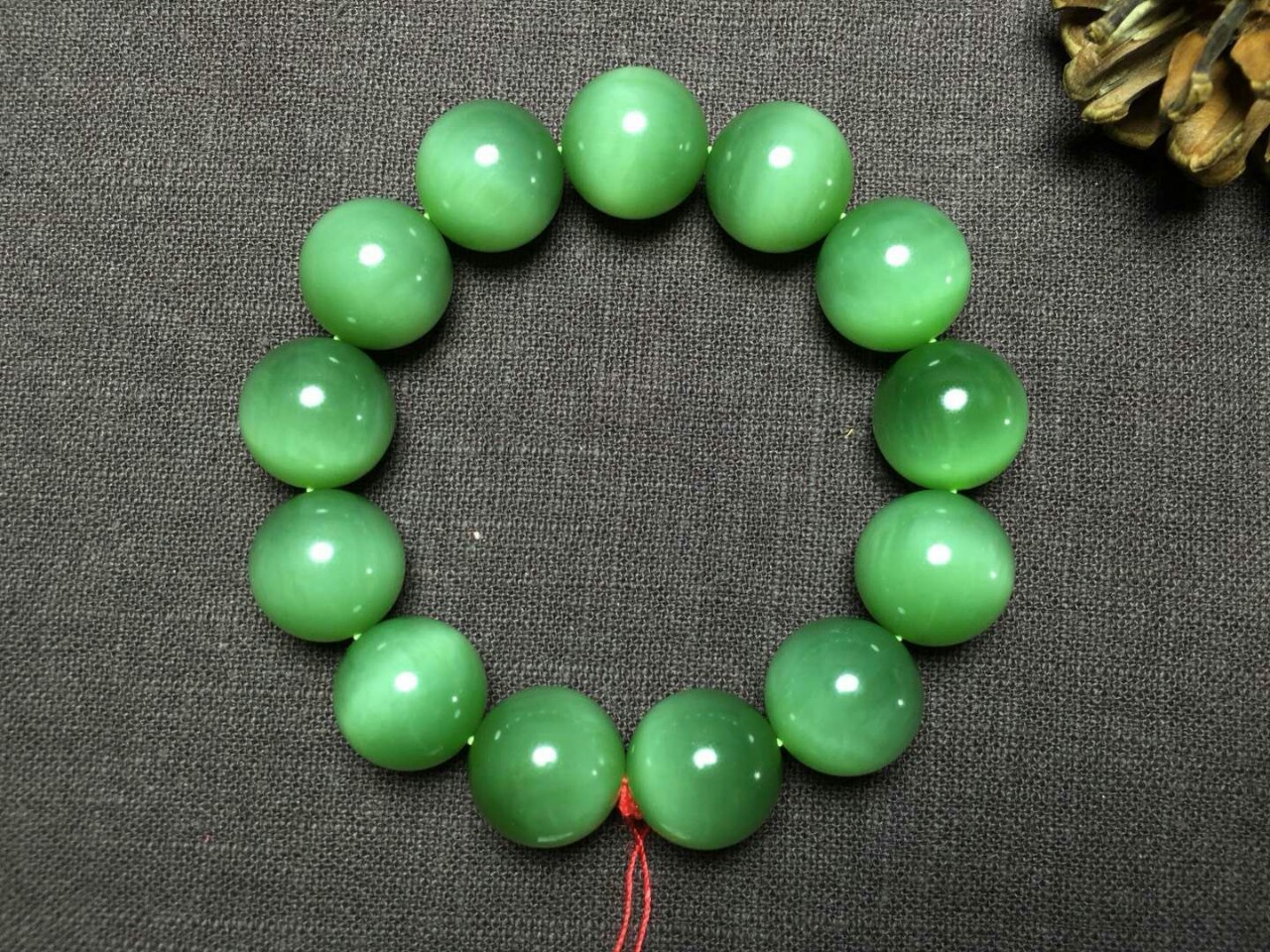 新疆和田玉碧玉手串和田玉猫眼手串和田玉碧玉粉青手串和田玉手串