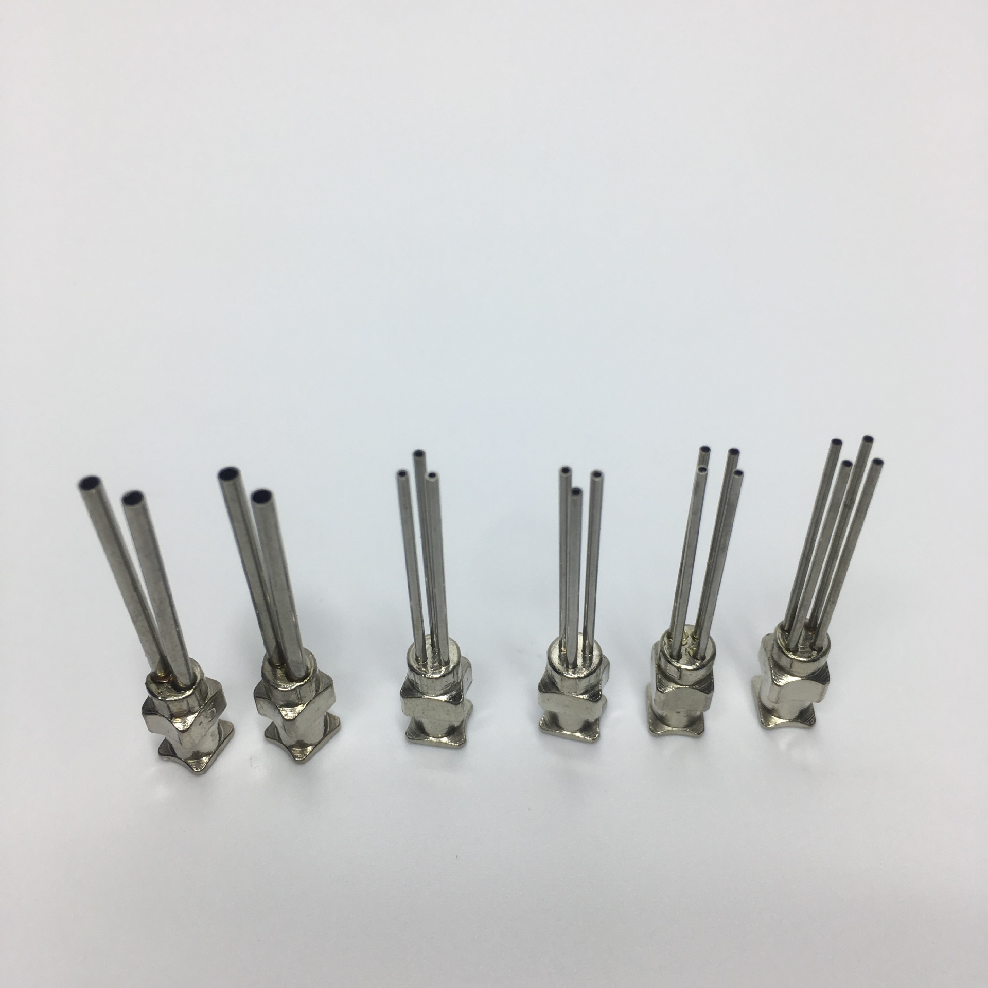 22g/22#/7#22号不锈钢双管点胶针头/不锈钢双针头/双管针头