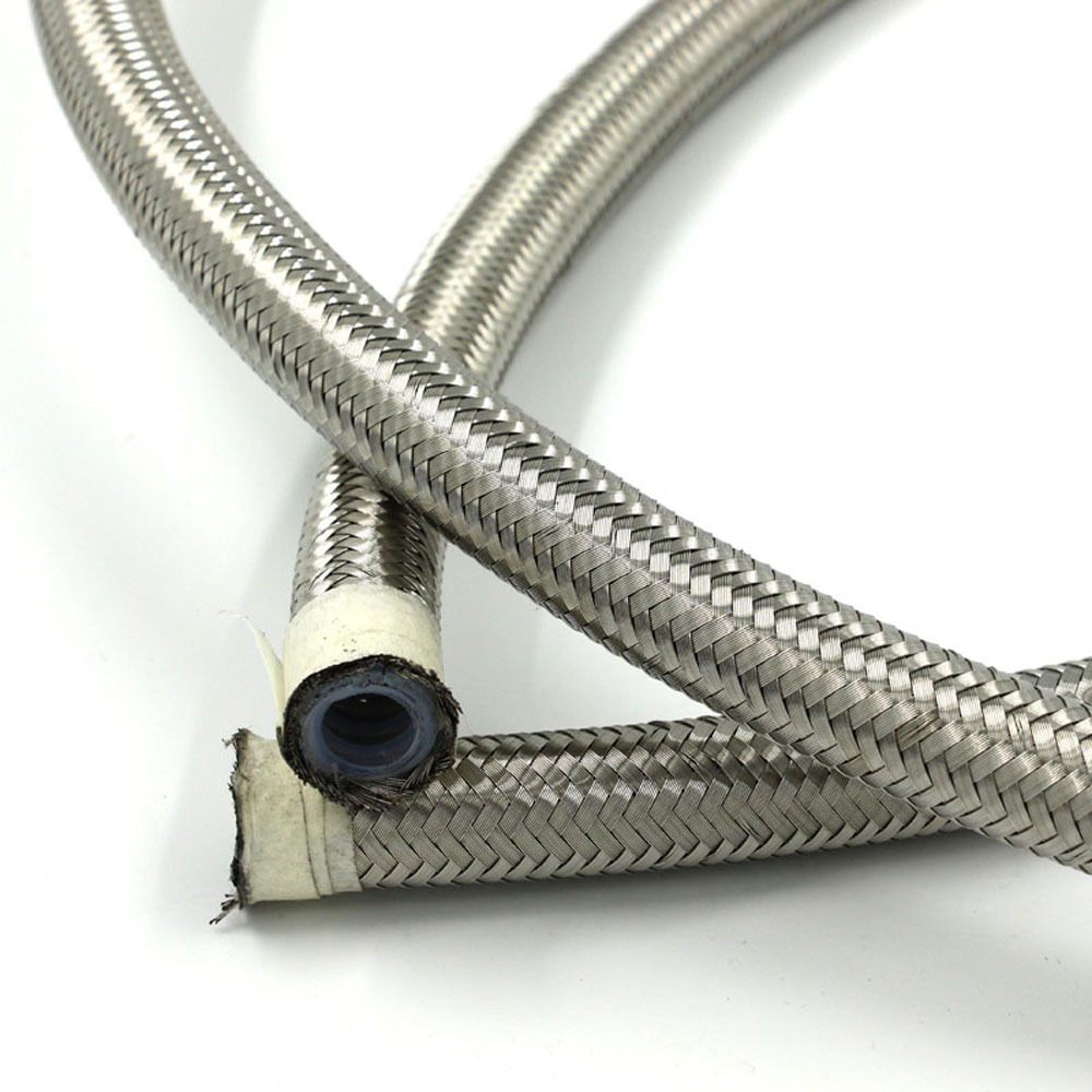 波纹ptfe四氟软管特氟龙管铁氟龙管聚四氟乙烯不锈钢编织网管