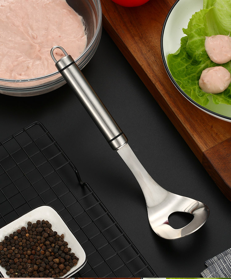 304不锈钢肉丸压挤丸子器 制作丸子饭团厨房工具 家用模具勺子