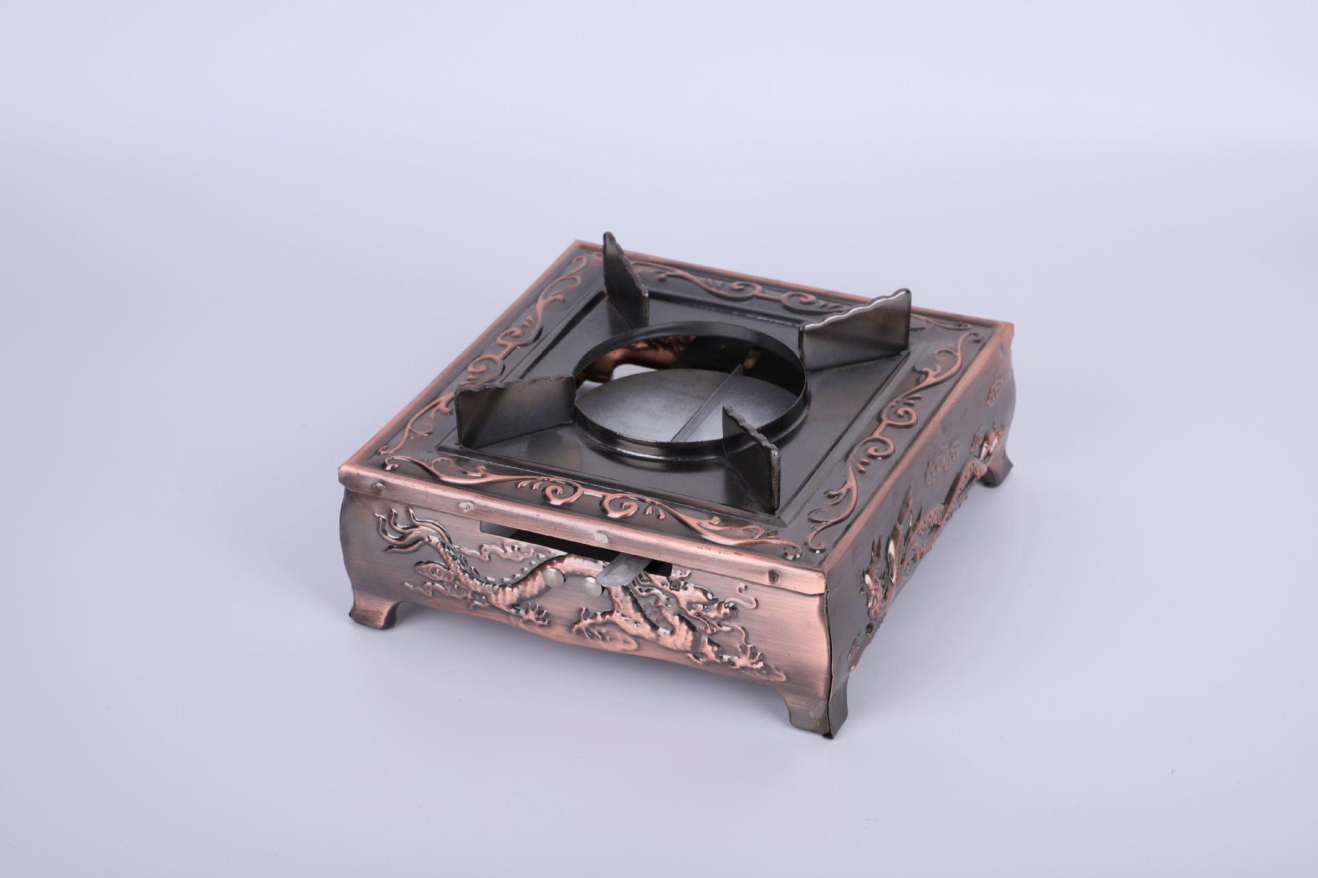 方形宫廷炉酒精炉仿古酒精炉小火锅酒店用品