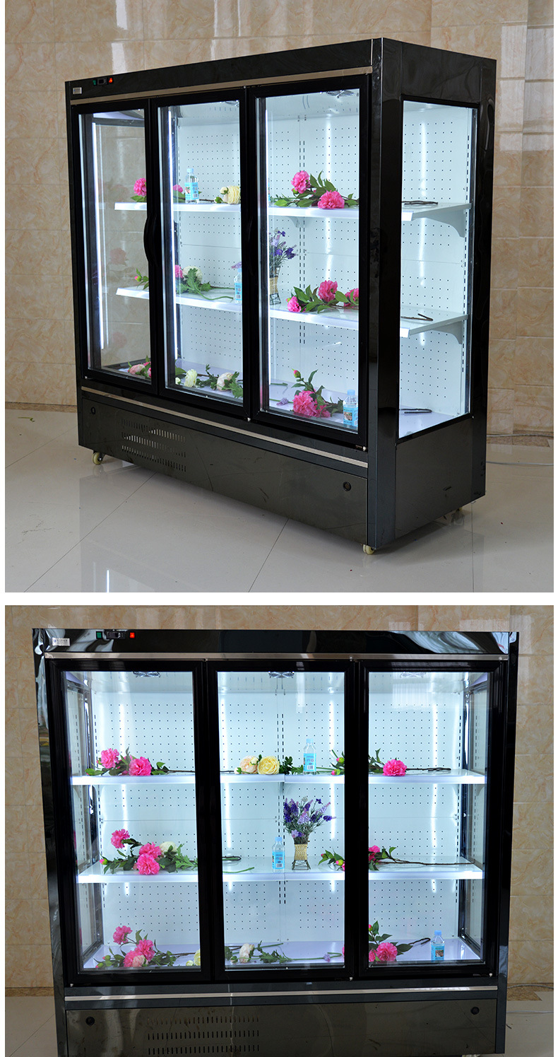 厂家直销植物柜鲜花保湿柜冷藏展示柜花店设备异性定做鲜花柜