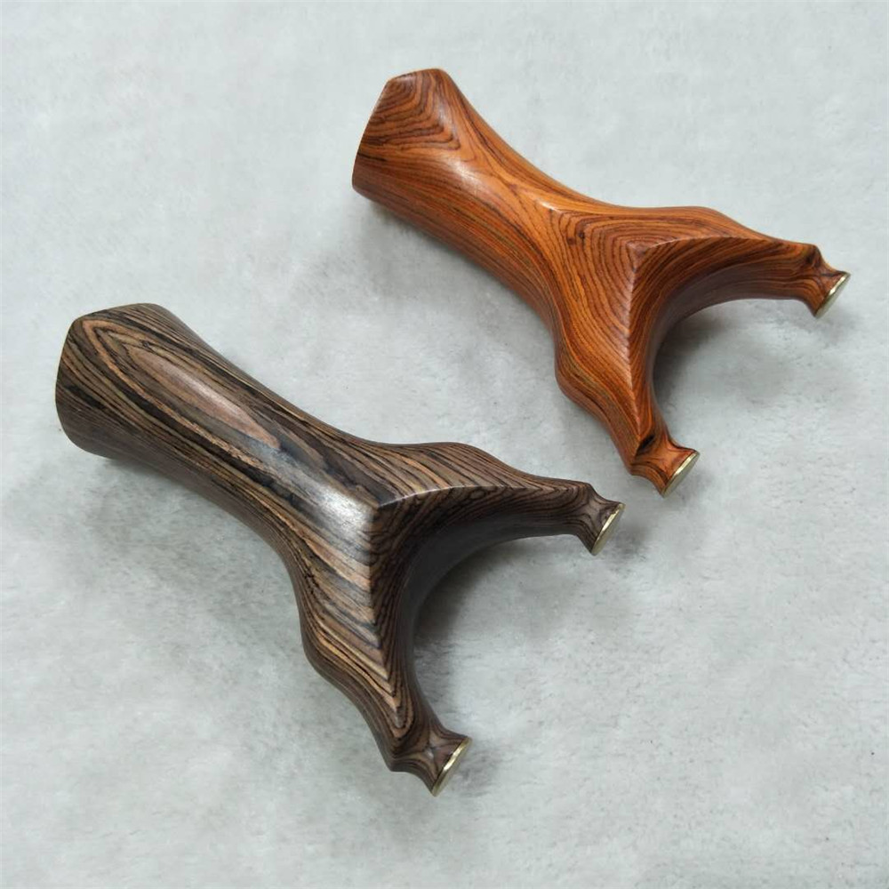 实木科技木天罡弹弓扁皮圆头过顶科技木飞虎科檀龅牙反曲檀木弹弓