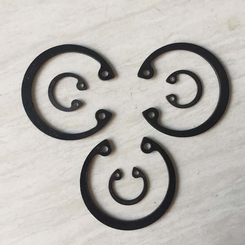 孔用弹性挡圈65锰发黑孔用卡簧a型孔用弹性挡圈内卡挡圈Φ8-Φ200