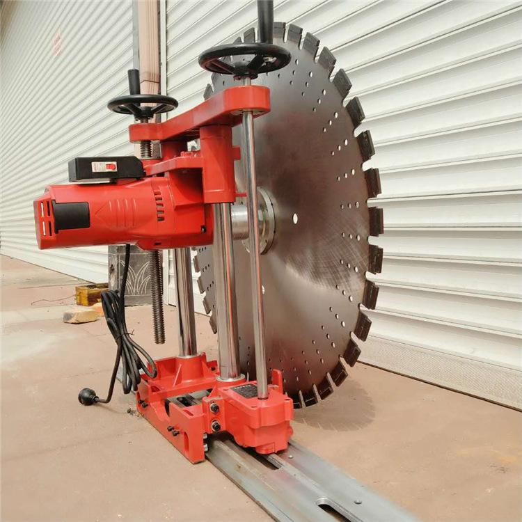 混凝土锯墙机 轨道式混凝土切墙机手动到全自动齐全