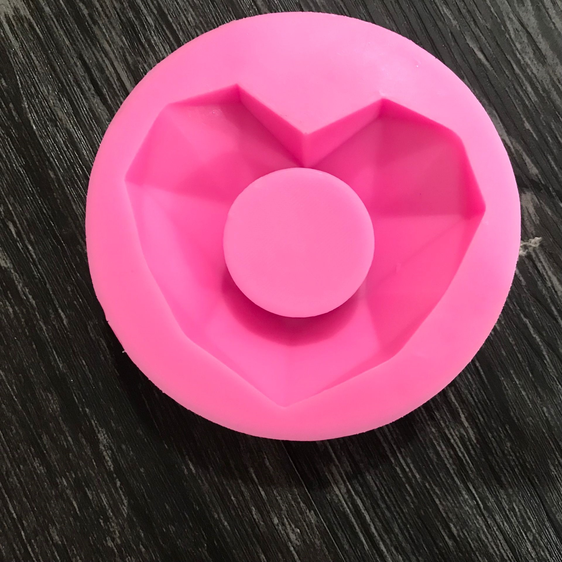 多肉花盆硅胶模具 仙人掌盆栽混泥土模具