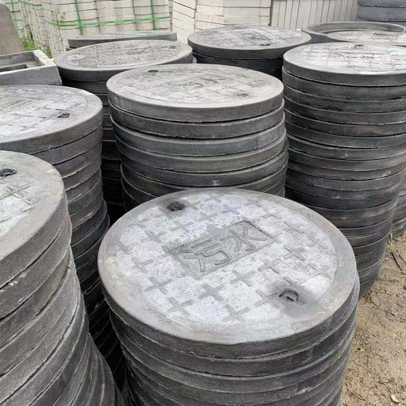 球墨铸铁井盖基座钢纤维井盖底座水泥窨井盖底座混凝土底座