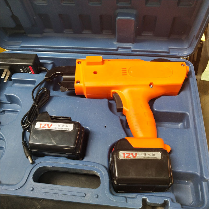 全自动钢筋捆扎机 手持式钢筋绑扎机 锂电池电动扎丝机现货