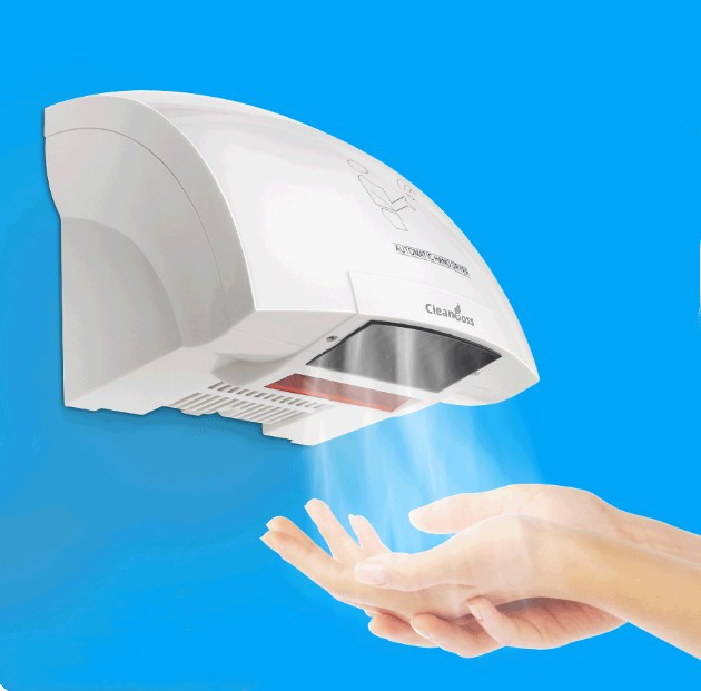 qsgmp净化车间智能静自动干手机壁挂式半圆形干手器烘手器