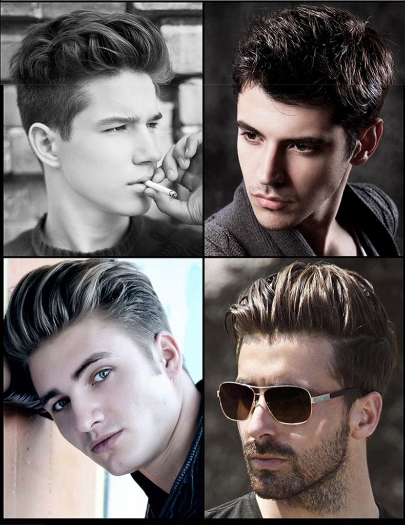 厂家直销复古油头特硬定型美发保湿啫喱膏男士大背头造型啫喱水