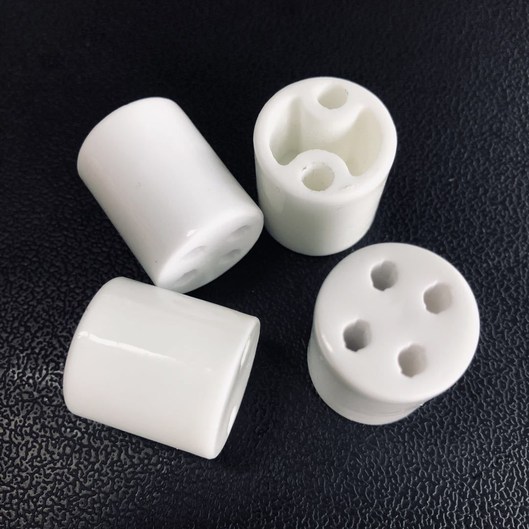 uv紫外线灯四孔灯座陶瓷绝缘端子灯头