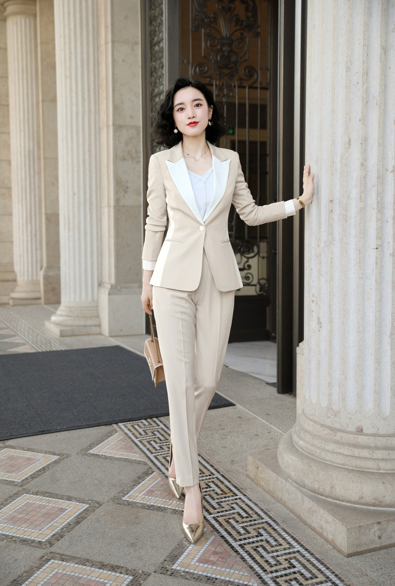 韩版西装套装女英伦风时尚气质休闲正装职业装西服工作服名媛套装
