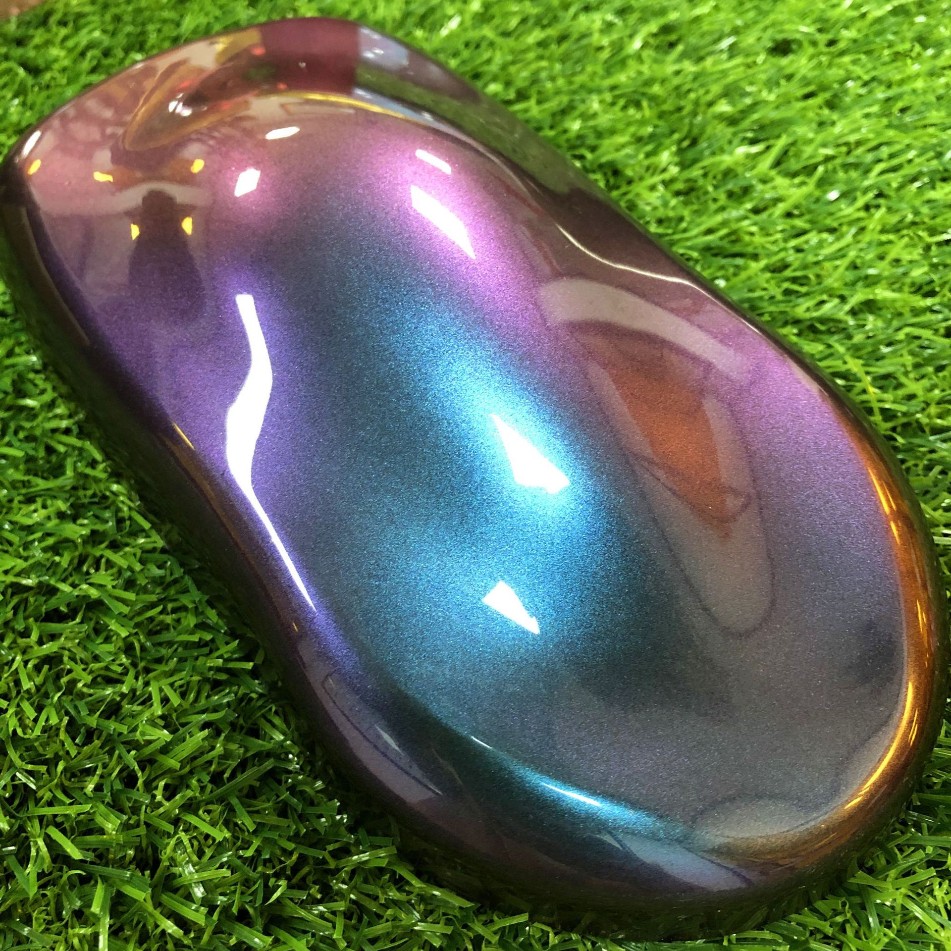 厂家生产汽车改装变色龙漆幻彩涂料角度变色漆1kg起订可调色