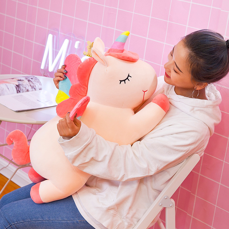Factory Direct Supply TikTok Same Unicorn Plush Toy My Little Pony: Friendship Is Magic Doll Creative Pillow Doll Doll