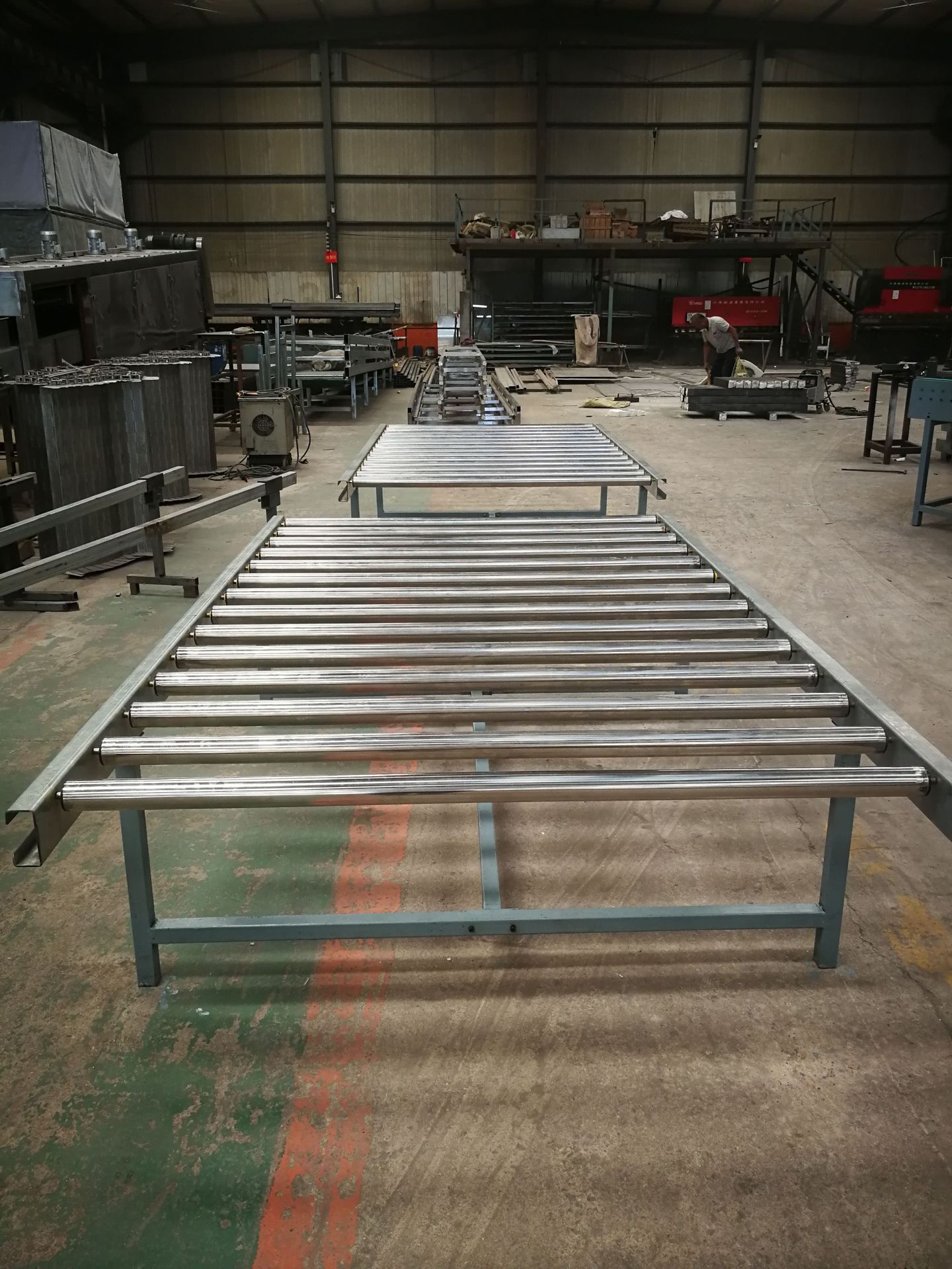 定制滚轴输送机 载重量大 能改变方向 感应输送滚轴输送机