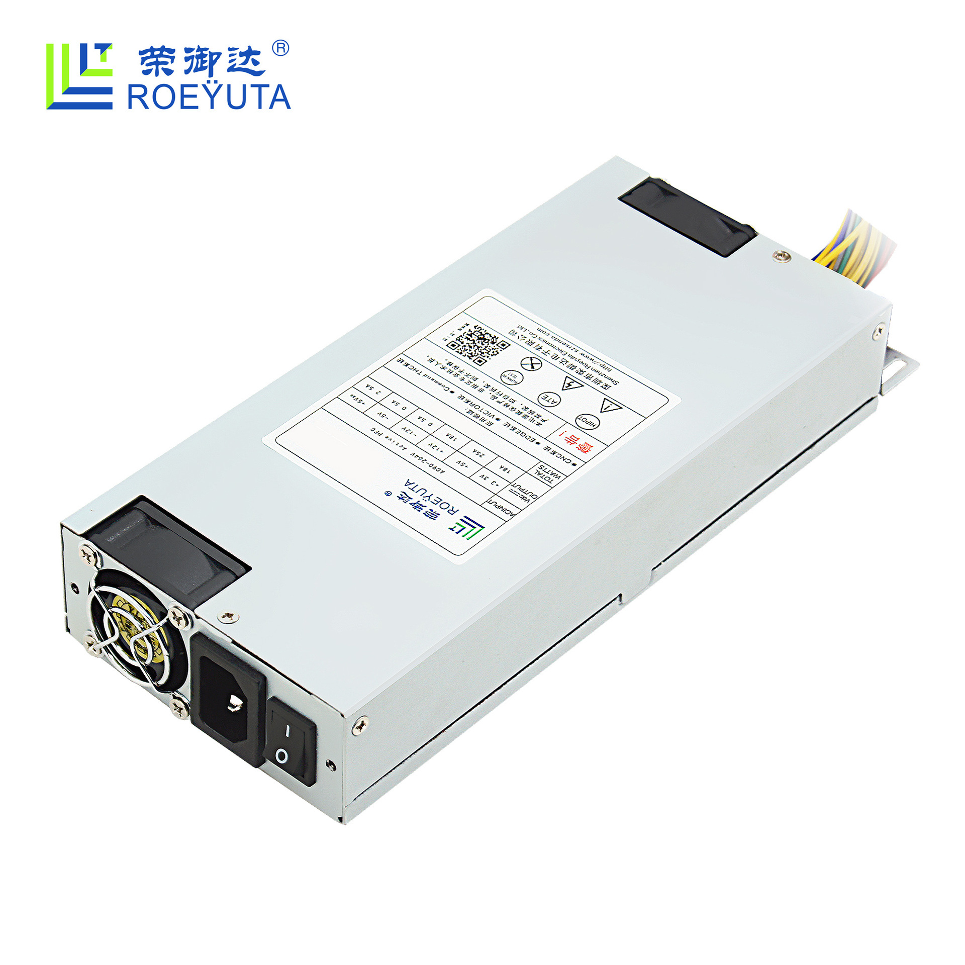 RYT-700UP 600W 宽幅电源 台式机服务电源 ATX主机 工业设备电源