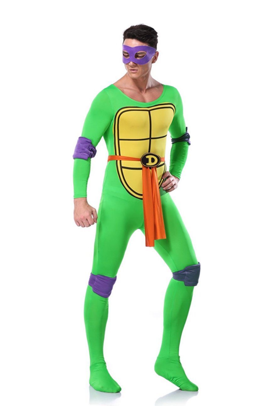 万圣节忍者神龟电影表演服游戏服动漫男乌龟装cosplay角色扮演服