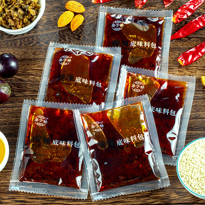 厂家磨子桥调料包调味包面条凉皮底味调料包酸辣麻辣200袋