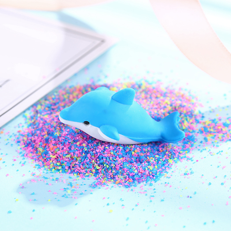 千汇创意可爱卡通动物橡皮擦学习用品可拆装橡皮学生奖品礼品橡皮