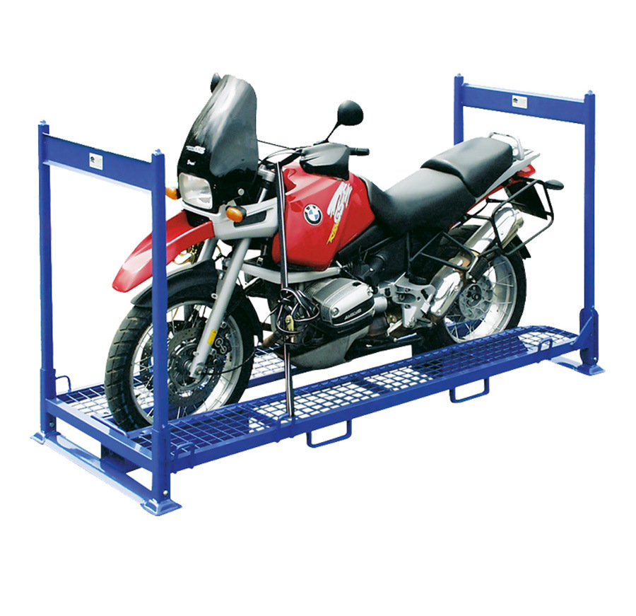 佛山定制巧固架可堆垛仓储货摩托车架货架 储物货架巧固架