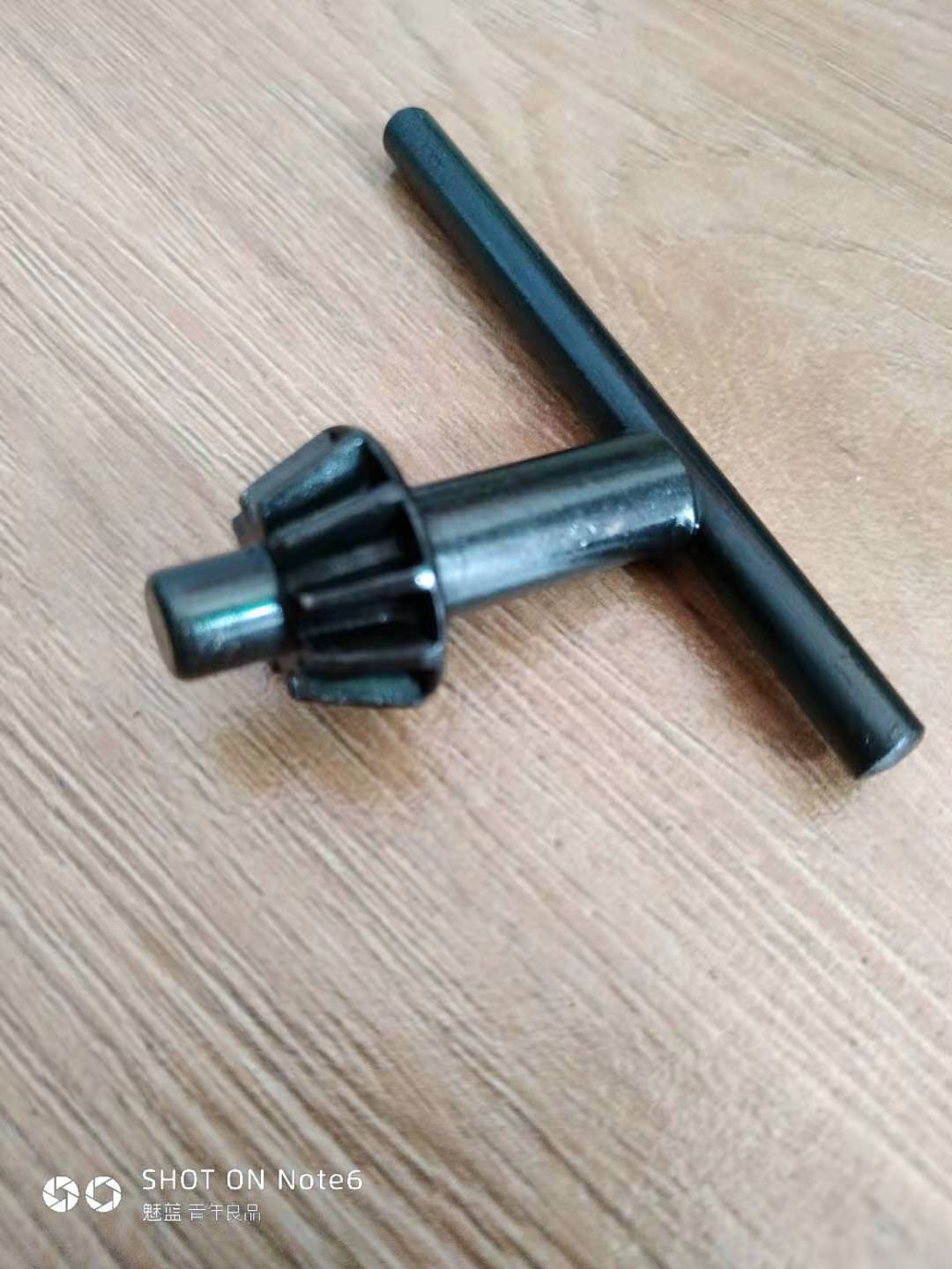 批发供应手电钻夹头钥匙扳手 手电钻钥匙 黑色 加硬 高强度钻钥匙