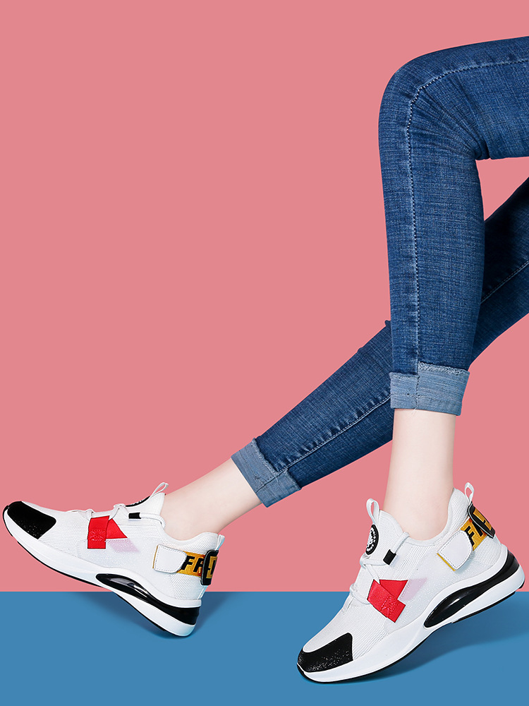 运动会跑步鞋女夏季网布透气运动鞋体育生田径训练鞋晨跑健身鞋子