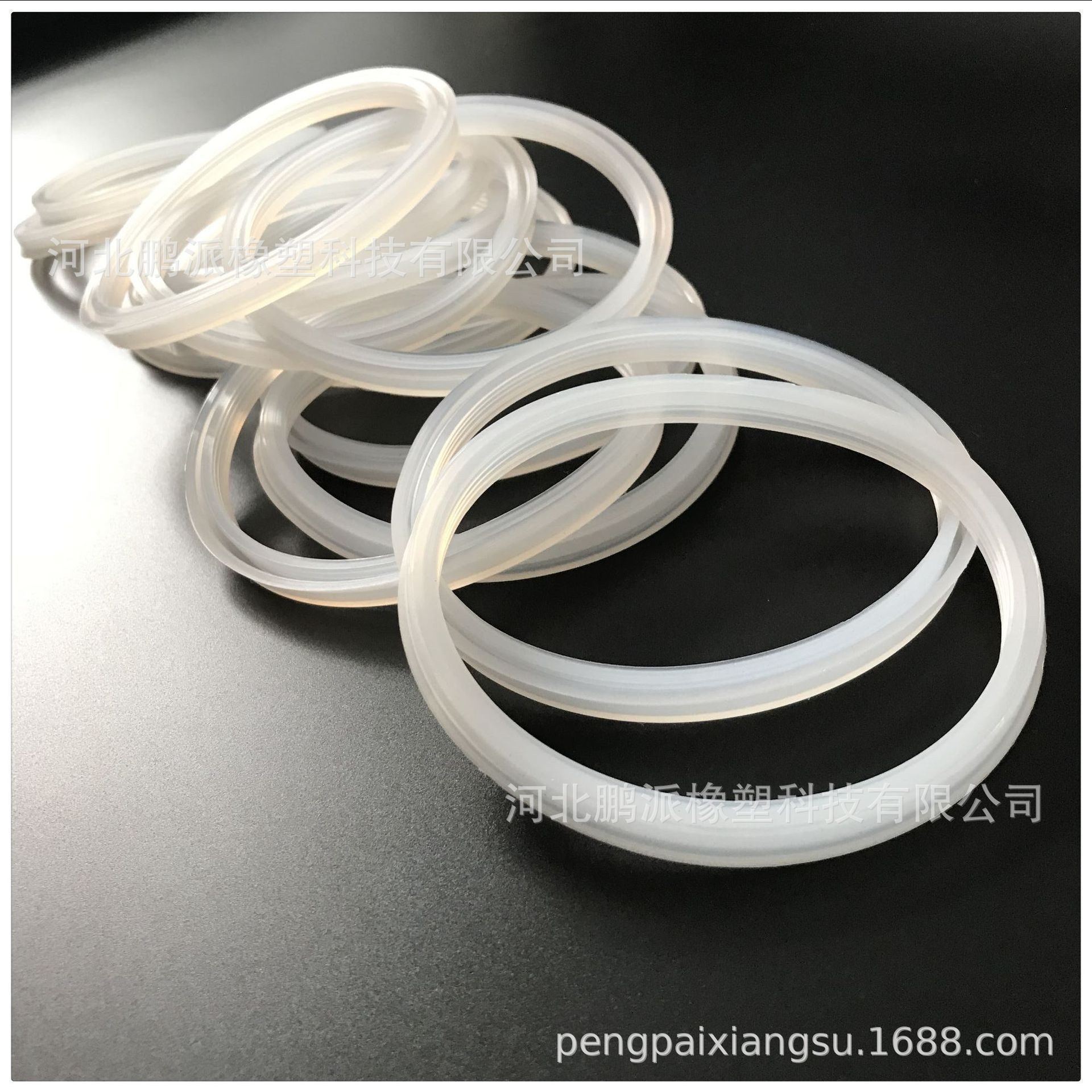 鹏派橡塑 高弹性硅胶环 橡胶环 ul 16.5防水形带橡胶环